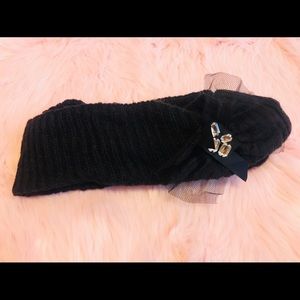 Betsey Johnson black scarf/wrap